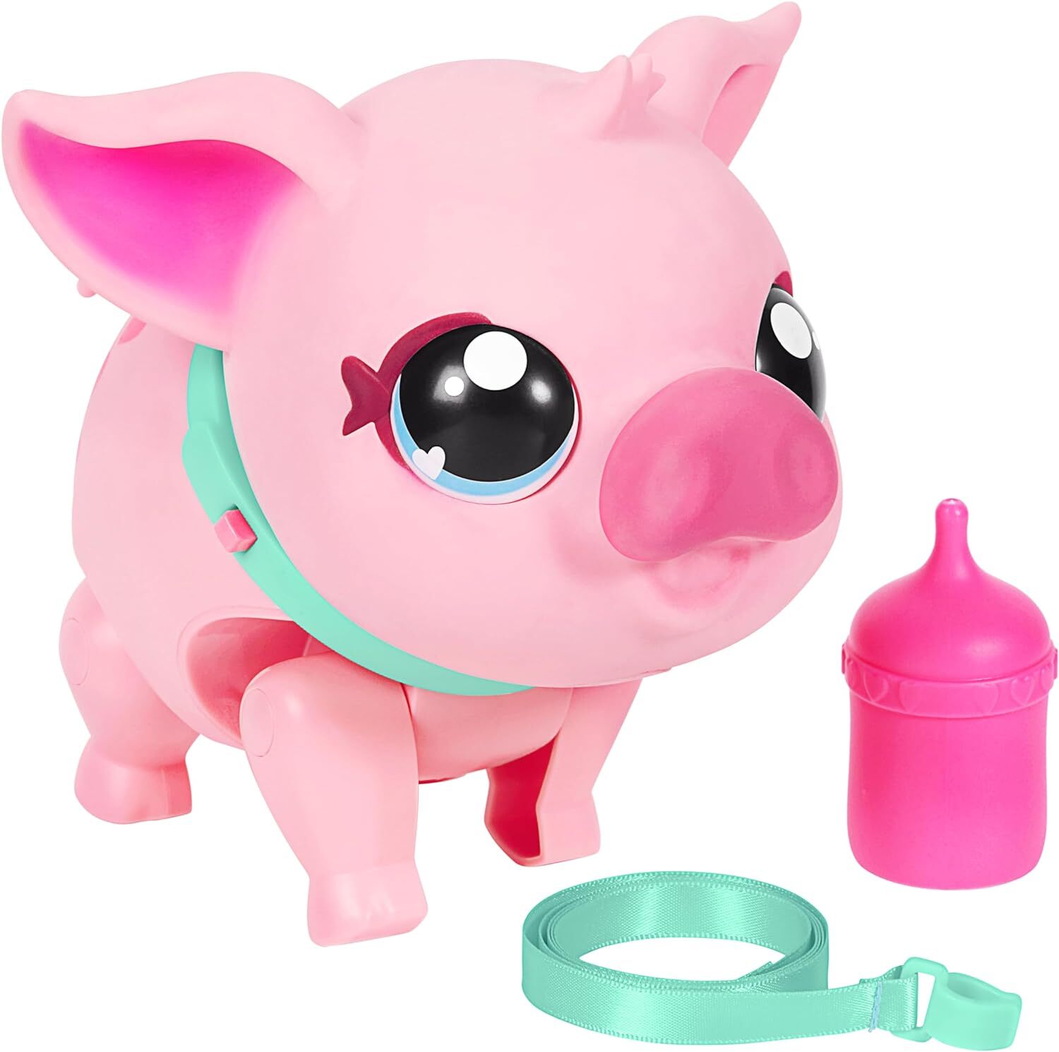Little Live Pets - My Pet Pig , Soft and Jiggly Interactive Toy That...