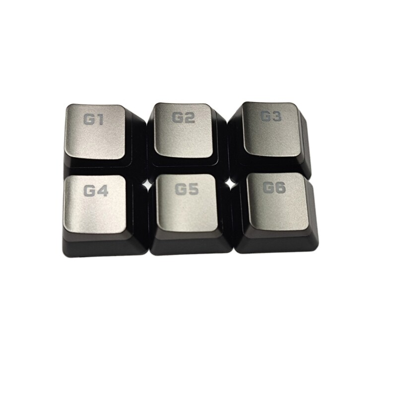 6-Key ABS Backlit Keycaps for Corsair K95 & K100 Mechanical Keyboards – Durable & Customizable-image