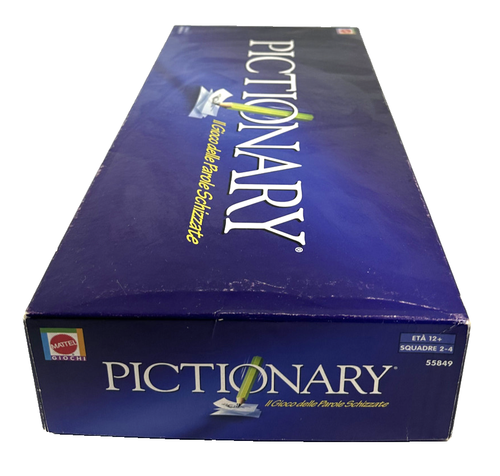 PICTIONARY GIOCO IN SCATOLA MATTEL 2002 VINTAGE - Foto 11 di 13