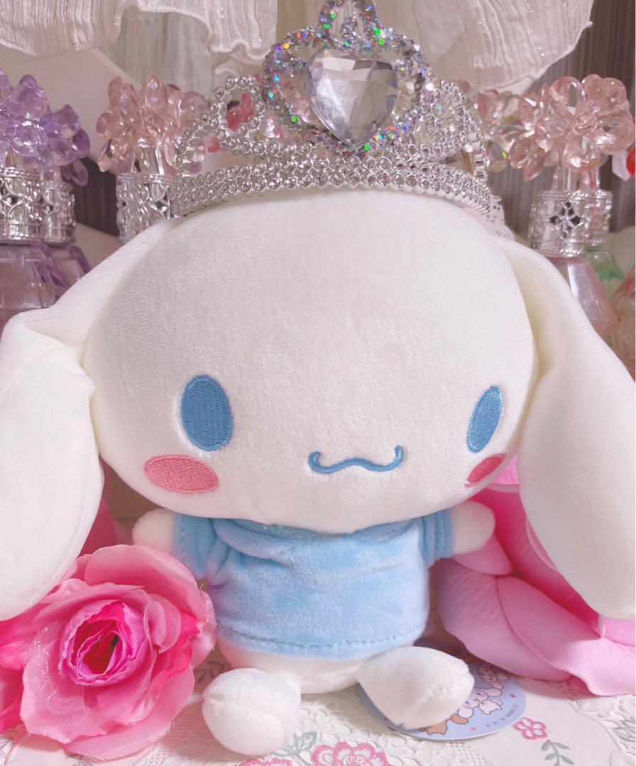Candy Stripper / CINNAMOROLL L/S　Tee  白 S-25-06-21-015-PU-TO-AS-ZS Rare♡Cinnamoroll♡Hello Kitty♡Liz Lisa♡Sugarbunnies♡