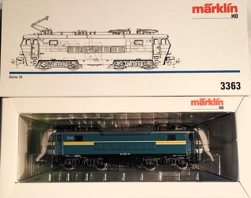 Märklin 3363 Elektrolok Serie 16 der SNCB Ep IV H0 OVP NEU - Picture 6 of 22