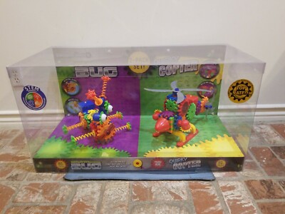Techno Gears Bionic Bug & Quirky Copter Learning Journey 2 Pc Set Store Display