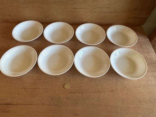 Corelle Cereal Soup Bowl White Winter Frost 6-3/4" Corning Set Of 8 Vintage - Picture 2 of 24