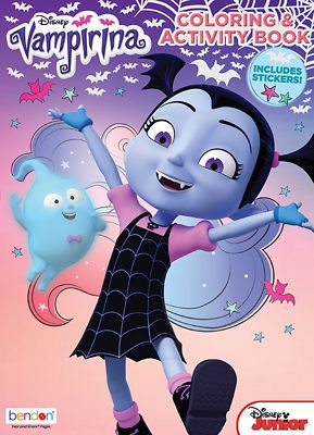 NEW Disney Vampirina 32-Page Coloring & Activity Book w/ Stickers - Gift Idea