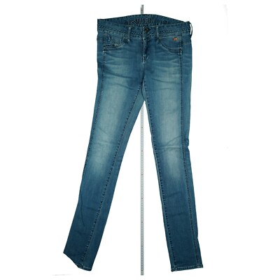 G-STAR Heller Super Skinny Wmn Stretch Jeans Trousers Slim Fit W30 L34 Used Blue Excellent