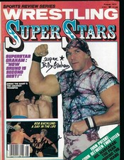 EB3493  SUPERSTAR BILLY GRAHAM  BOB BACKLUND   signed Wrestling Magazine w/COA