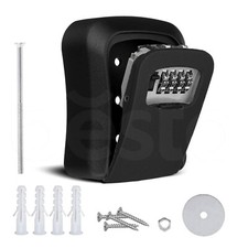 4Digit Wall Mounted Combination Key Lock Safe Secure Key Indoor Outdoor Lock Box