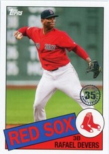 2020 Topps 35th Anniversary 1985 Rafael Devers Boston Red Sox #85-17 MLB BOS