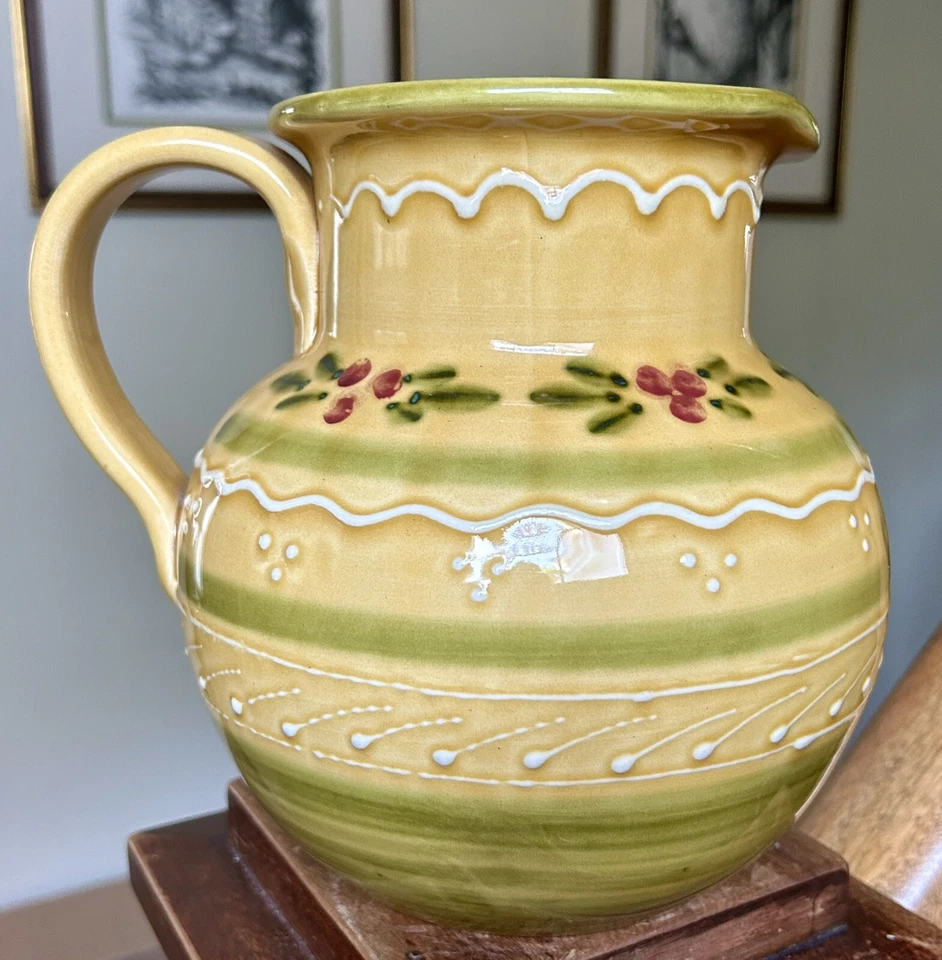 "Jarra Williams Sonoma hecha a mano en Italia 2 qt por Ceramiche Toscane 7,5"" de alto" Foto 3 de 4