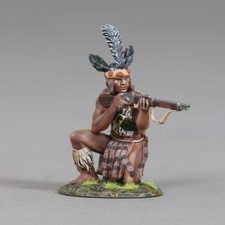 SFA045 - Kneeling Firing Zulu - Scramble for Africa - Thomas Gunn
