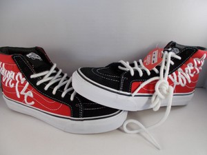 vans negro con blanco mujer