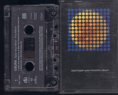 Usura Open Your Mind RAR Rarität Tape The Album Sweat Tear It Up MC Kassette 131