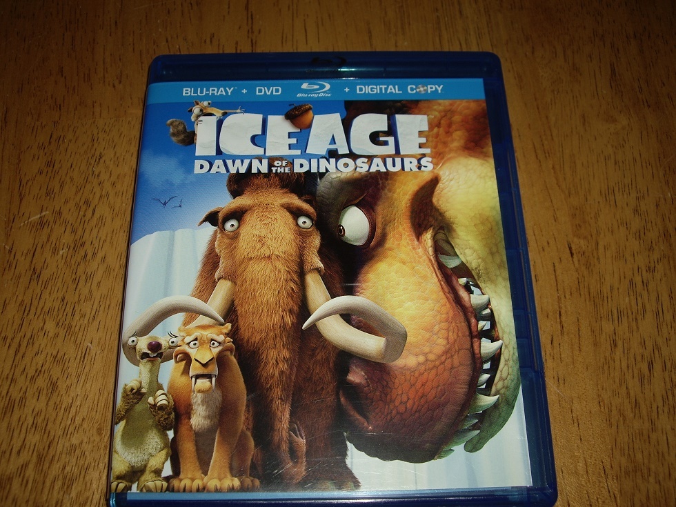 EEUC Ice Age Dawn of the Dinosaurs 3 Disc Set Blu-ray + DVD +