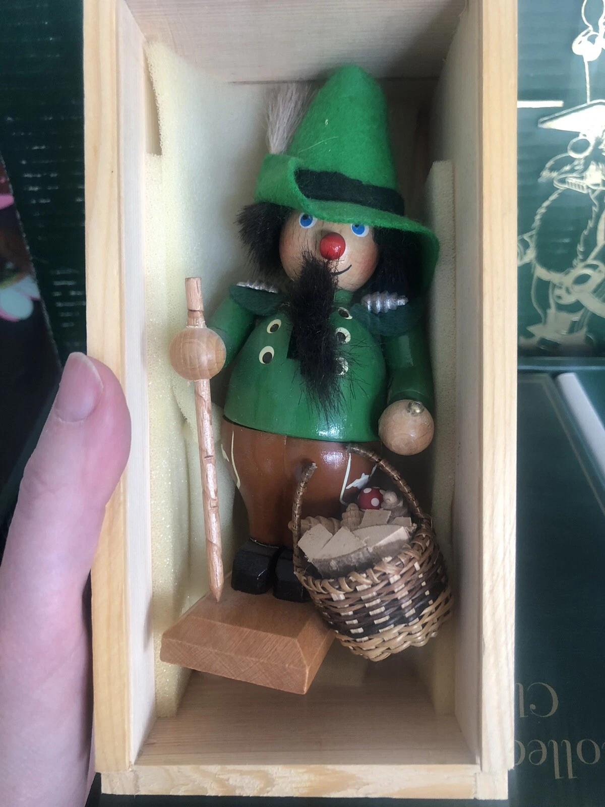 Vintage Steinbach mini nutcracker Club Member Kit in box Pin & Binder Manual