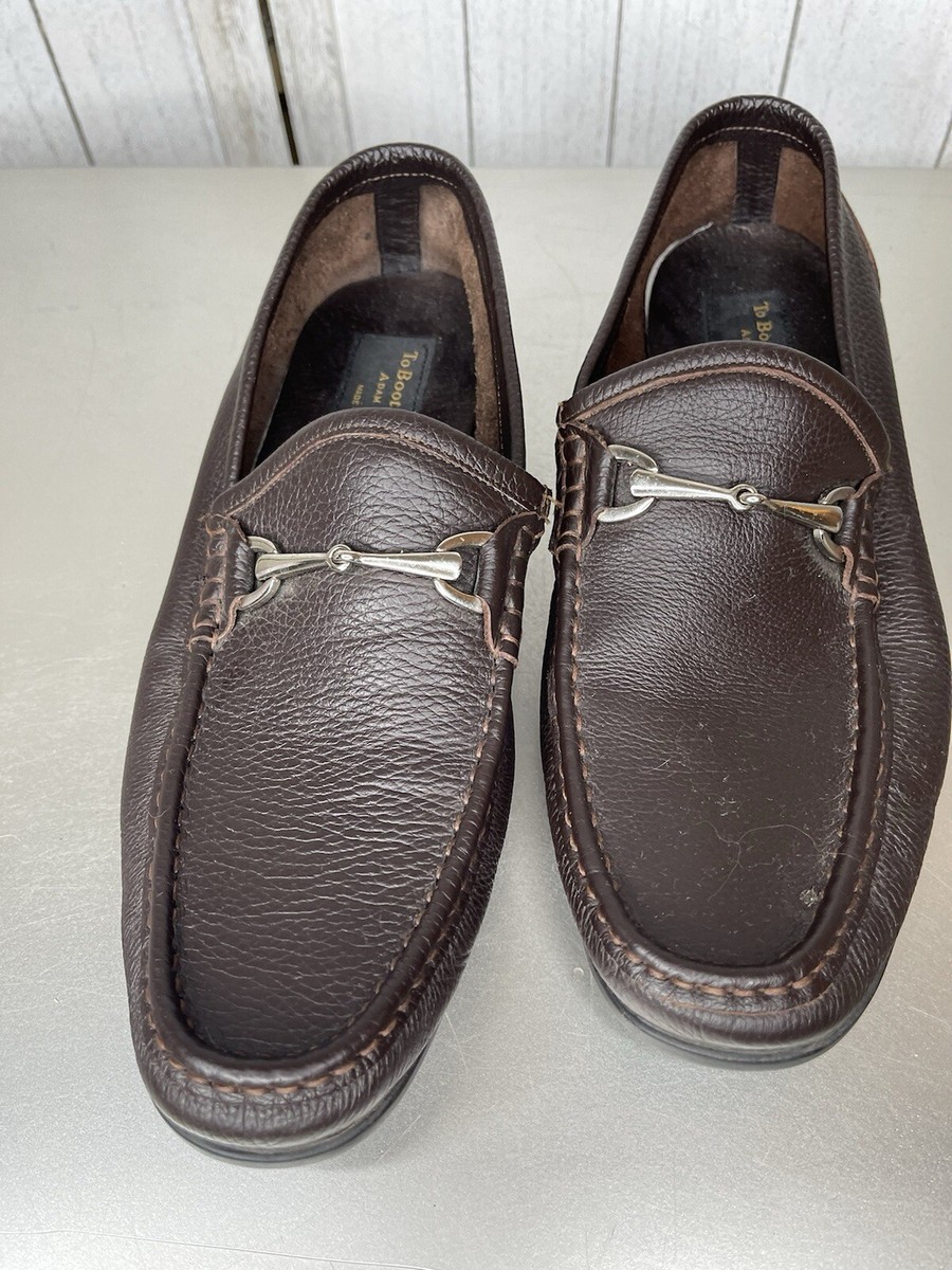 To Boot New York Adam Derrick HorseBit Loafer Brown Size  display picture 2