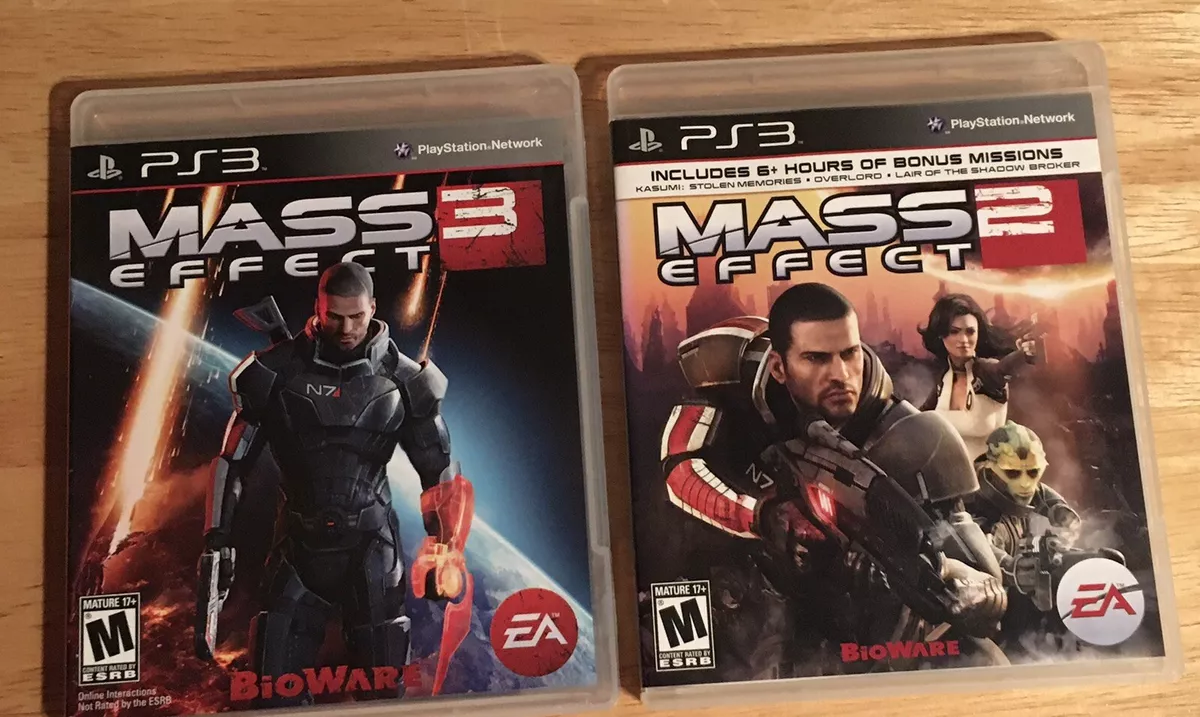 Mass Effect Trilogy Ps3 - Jogo Digital