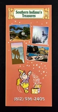1990s French Lick West Baden Paoli Orleans South Indiana Vintage Travel Brochure