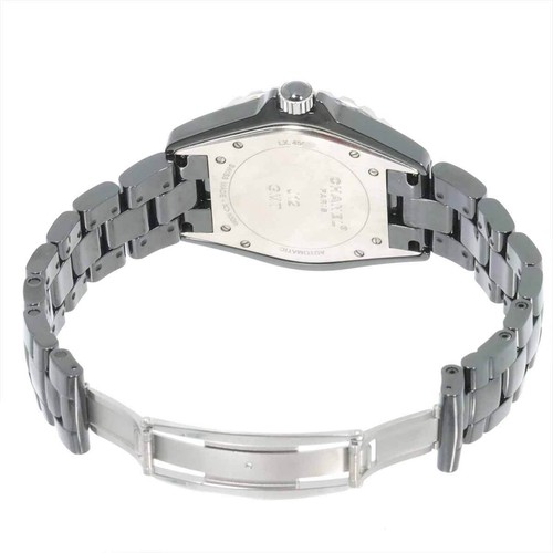 CHANEL J12 GMT 41mm H2012 Mens Watch Date Black Ceramic Automatic 90266086 - Picture 5 of 7