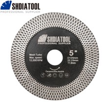 5''/125mm X Mesh Diamond Saw Blade Porcelian Cutting Disc Granite Marble Cuts