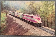 ATLANTIC COAST LINE 501 GENERAL MOTORS LOCOMOTIVE EMD E6 ALTAPASS N.C. 1984 NEW