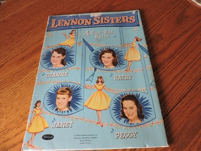 lennon sisters paper dolls vintage
