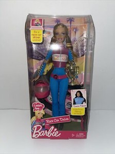 Barbie I Can Be Race Car Driver Doll New 2009 Danica Patrick Mattel | eBay