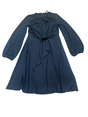 lauren ralph lauren a line dress Belted Cotton Sleeveless A-Line Dress - STACIE FLINNER