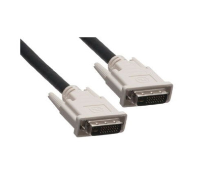 Gold 1m DVI Kabel - DVi-D Dual Link 24+1 Pins vergoldet 1 Meter 3,28 Fuß