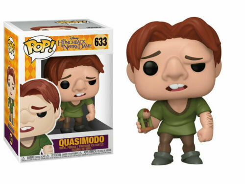 DISNEY HUNCHBACK OF NOTRE DAME QUASIMODO 3.75"" POP VINYL FIGURE FUNKO 633