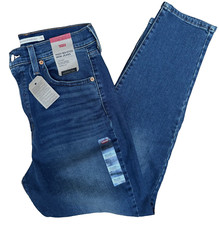 Levi's High-Waisted Mom Jeans Dark Wash Relaxed Fit Tapered Leg MSRP 79.50 NWT