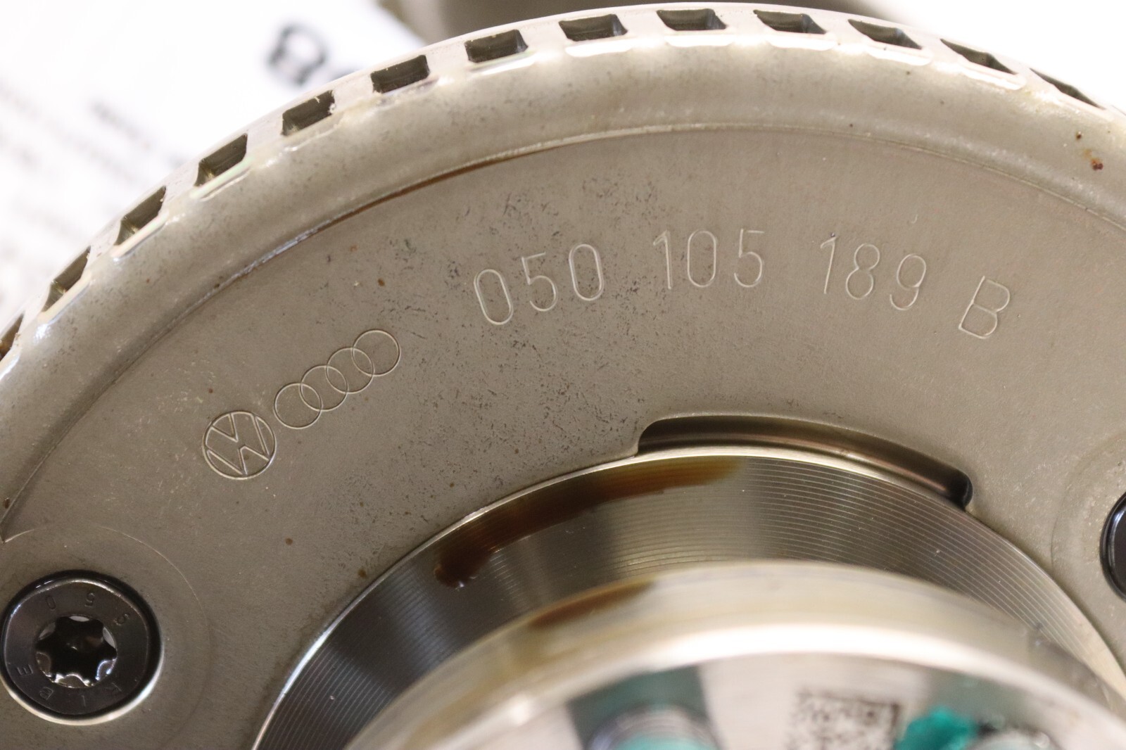 2017-2020 AUDI A4 B9 2.0L TFSI GAS FWD ENGINE MOTOR CRANKSHAFT OEM