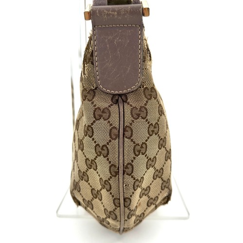 GUCCI Shoulder Bag GG Canvas 181092 Brown Authentic - Picture 16 of 24