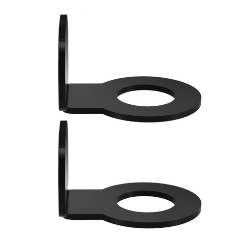 2 Pcs Golf Club Stand Ball Wall Display Clear Baseball Holder Decor