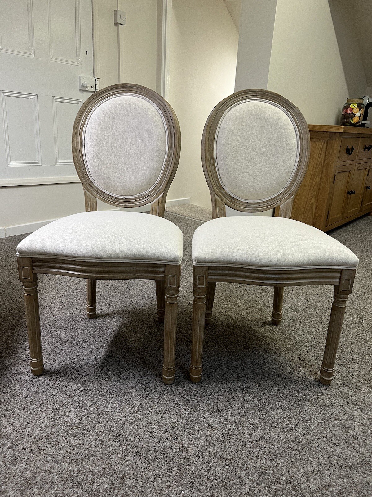 Shabby chic chairs eBay