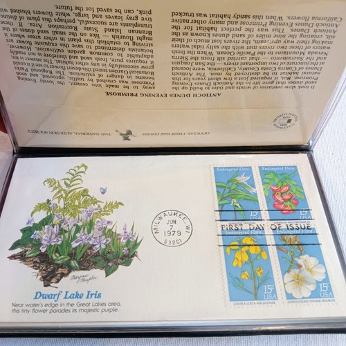 Fleetwood Wildflowers of America FDC #54874B 1979 Milwaukee, WI, FINE - Picture 6 of 7