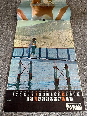 Ultra Rare Original Pirelli 1964 Original Calendar. Near Mint. | eBay