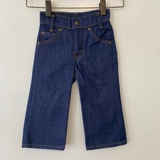 Vintage Levis Dark Wash Jeans 2T Slim Orange Tab