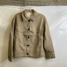 Maeve By Anthropologie Knit Trucker Jacket Women's Size Xl