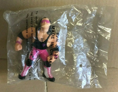 WWF HASBRO BRET HITMAN HART MAIL AWAY MINT IN SEAL...