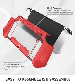 Mumba Dockable Case For Nintendo Switch OLED 2021 Console JoyCon Grip Case Cover