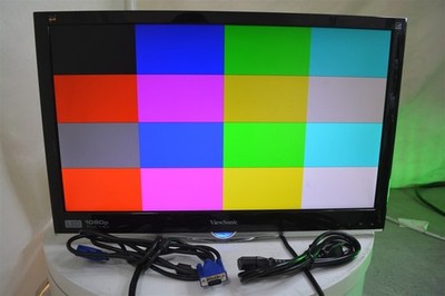 ViewSonic VS13239 VX2250WM-LED 22'' Widescreen Monitor Grade B VGA DVI