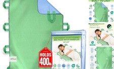 Absorbent Positioning Bed Pads for Elderly with 8 Handles 34"x52"- 34x52 1-Pack