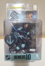 New McFarlane Legacy Matty Beniers 10 Seattle Kraken 7 