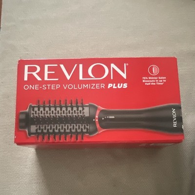 Revlon One-Step Volumizer Plus Hair Dryer Brush 2.4in Detachable, Black