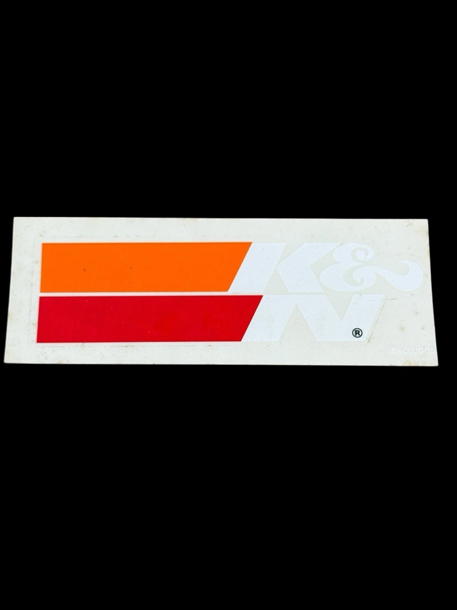 K&n Kn K E N Adesivo Filtro Aria Racing Decalcomania Bapperl - Foto 11