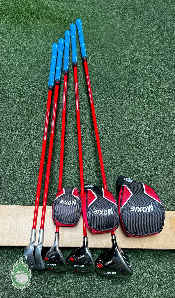 PING　MOXIE　ジュニアゴルフ7本セット　ボーイズ　ブルー　中-高学年 PING MOXIE ジュニアゴルフ7本セット ボーイズ ブルー 中-高学年