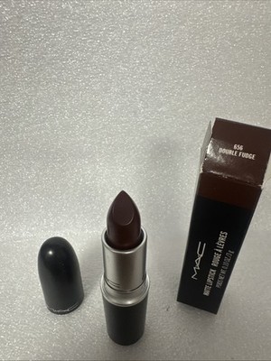 MAC Matte Lipstick Rouge A Levres 656 - Double Fudge 100% Authentic
