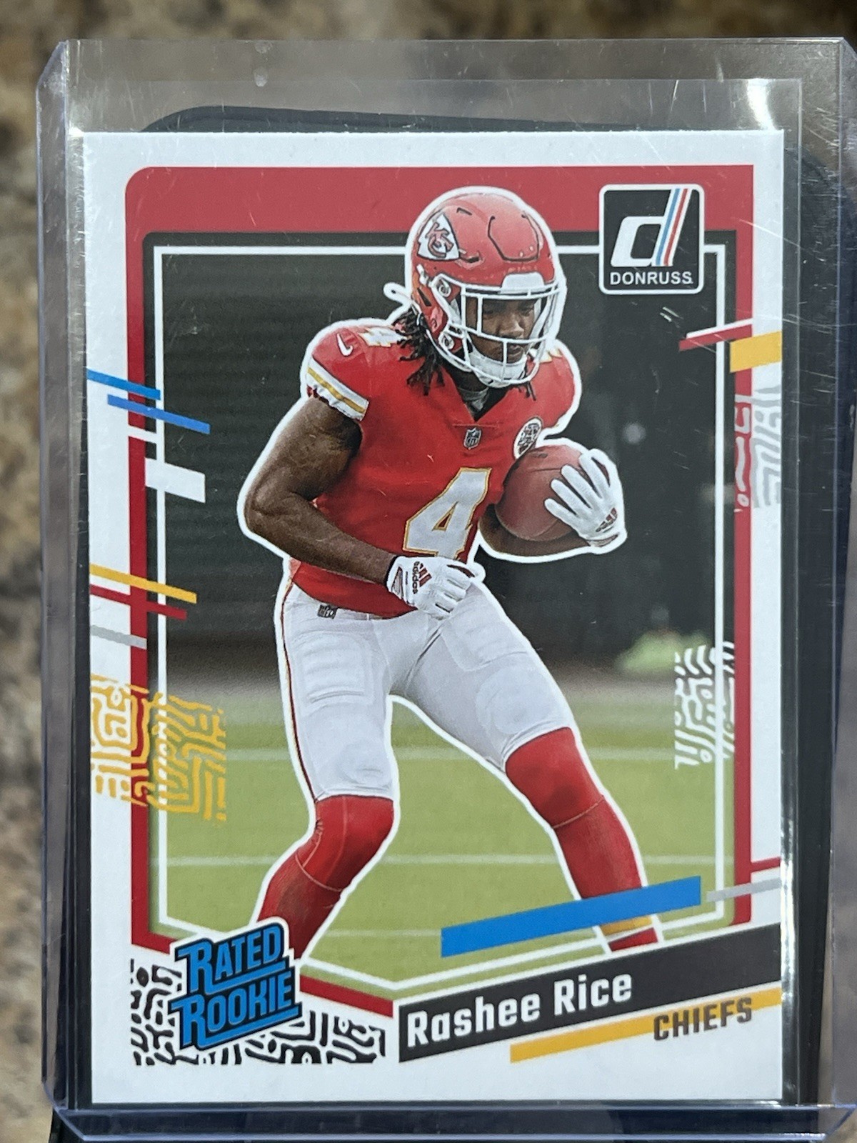 2023 Panini Donruss - Rated Rookie Rashee Rice #350 (RC)