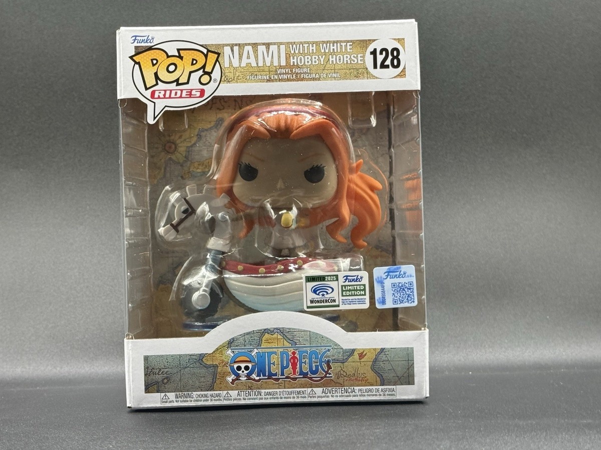 Nami w/ White Hobby Horse Funko Pop WonderCon 2025 One Piece