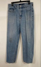 Vintage 90s Versace Jeans Couture Men's Light Wash Straight Leg Jeans Sz 32x28